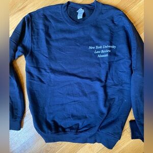NYU Law Review Alumni Navy Crewneck